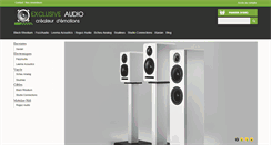 Desktop Screenshot of exclusive-audio.com